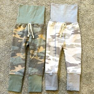 Set of 2 Camo Childhood’s Clothing Joggers
